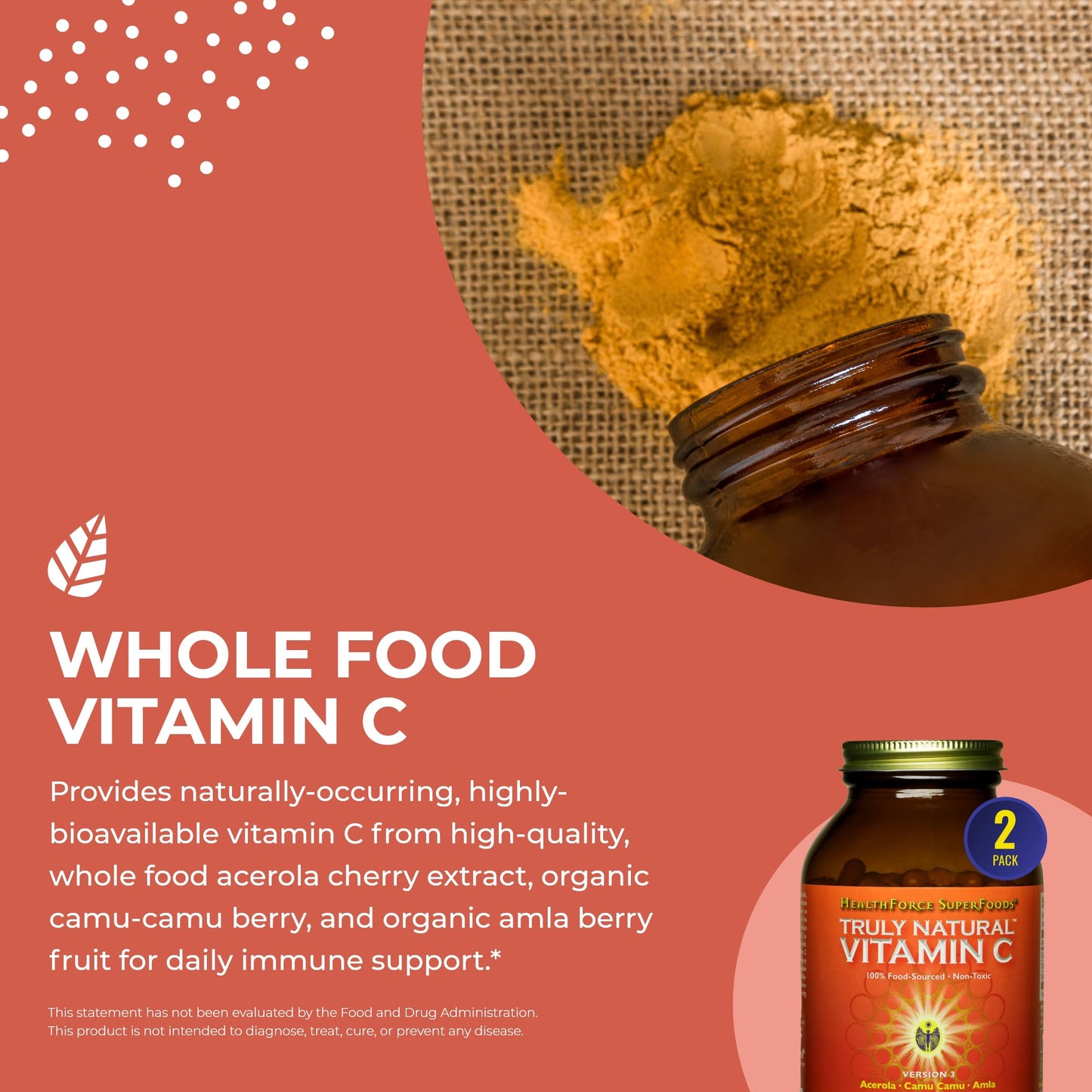 Inmunidad natural con vitaminas HEALTHFORCE