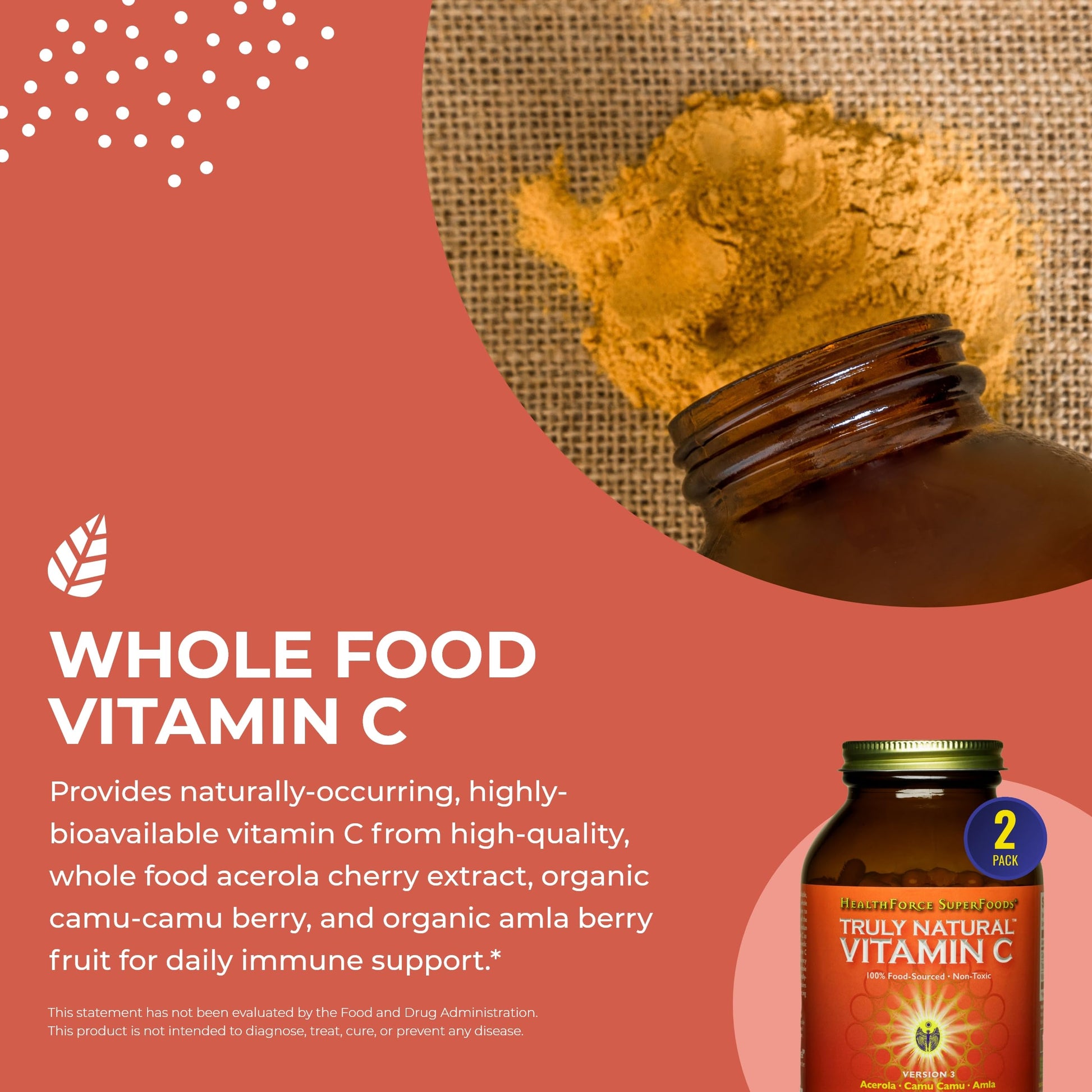 Inmunidad natural con vitaminas HEALTHFORCE