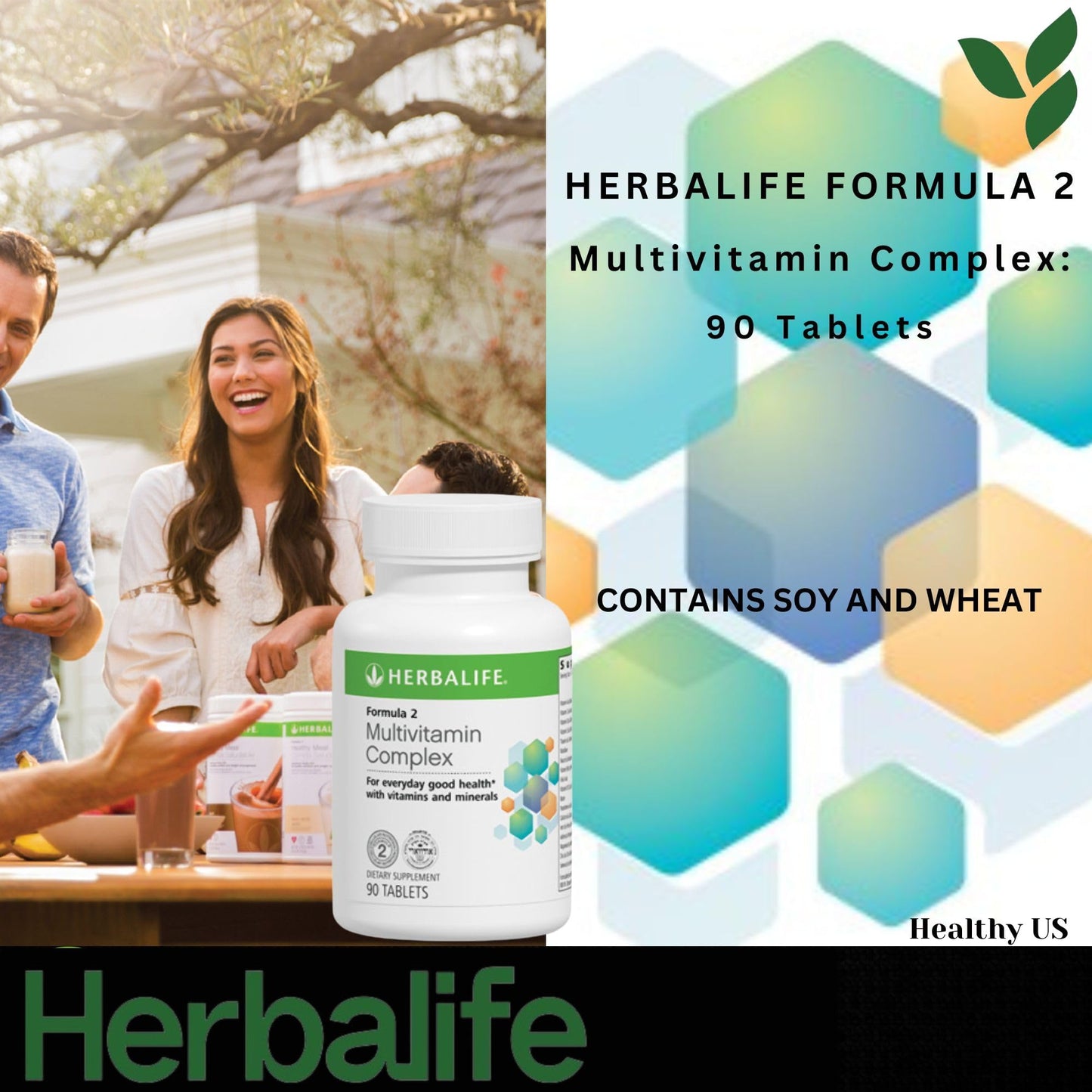 Instrucciones y empaquetado Herbalife tabletas