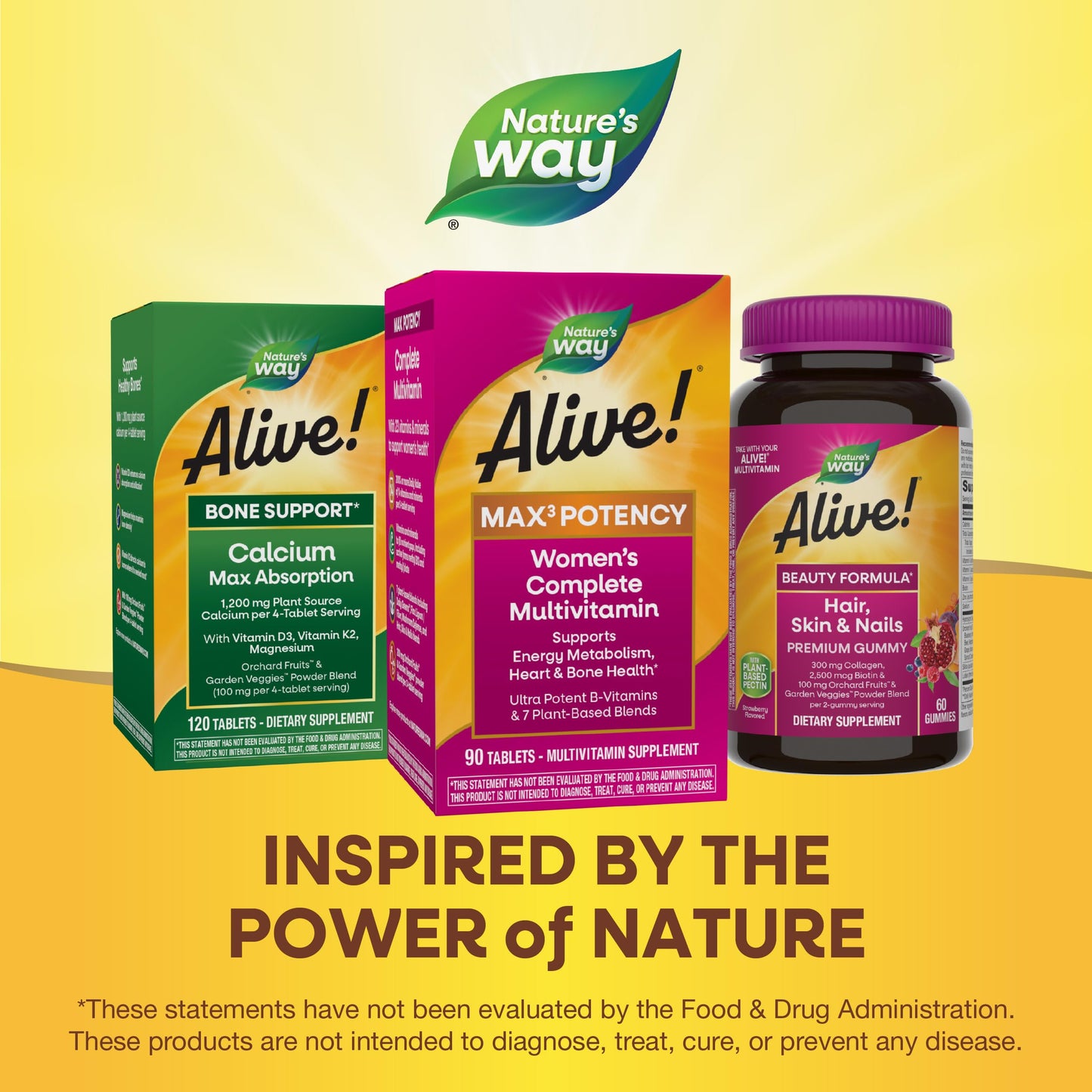 Instrucciones del multivitamínico para mujeres Nature's Way