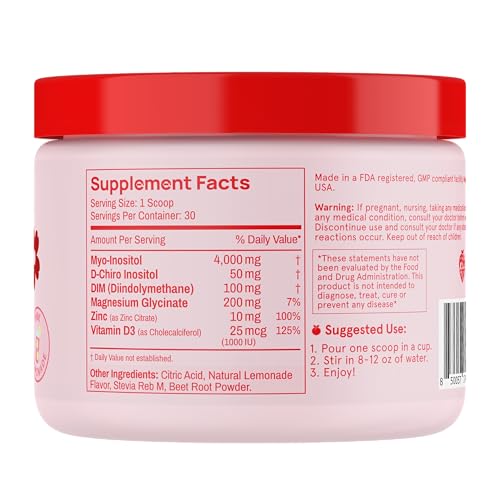 Instrucciones uso polvo inositol Peach Perfect