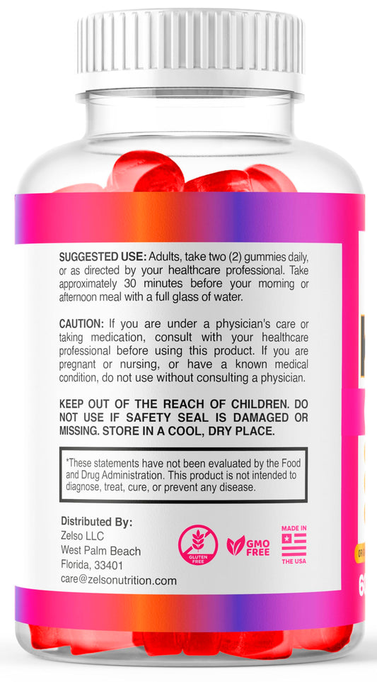 Instrucciones de uso y precauciones de las gominolas K3.