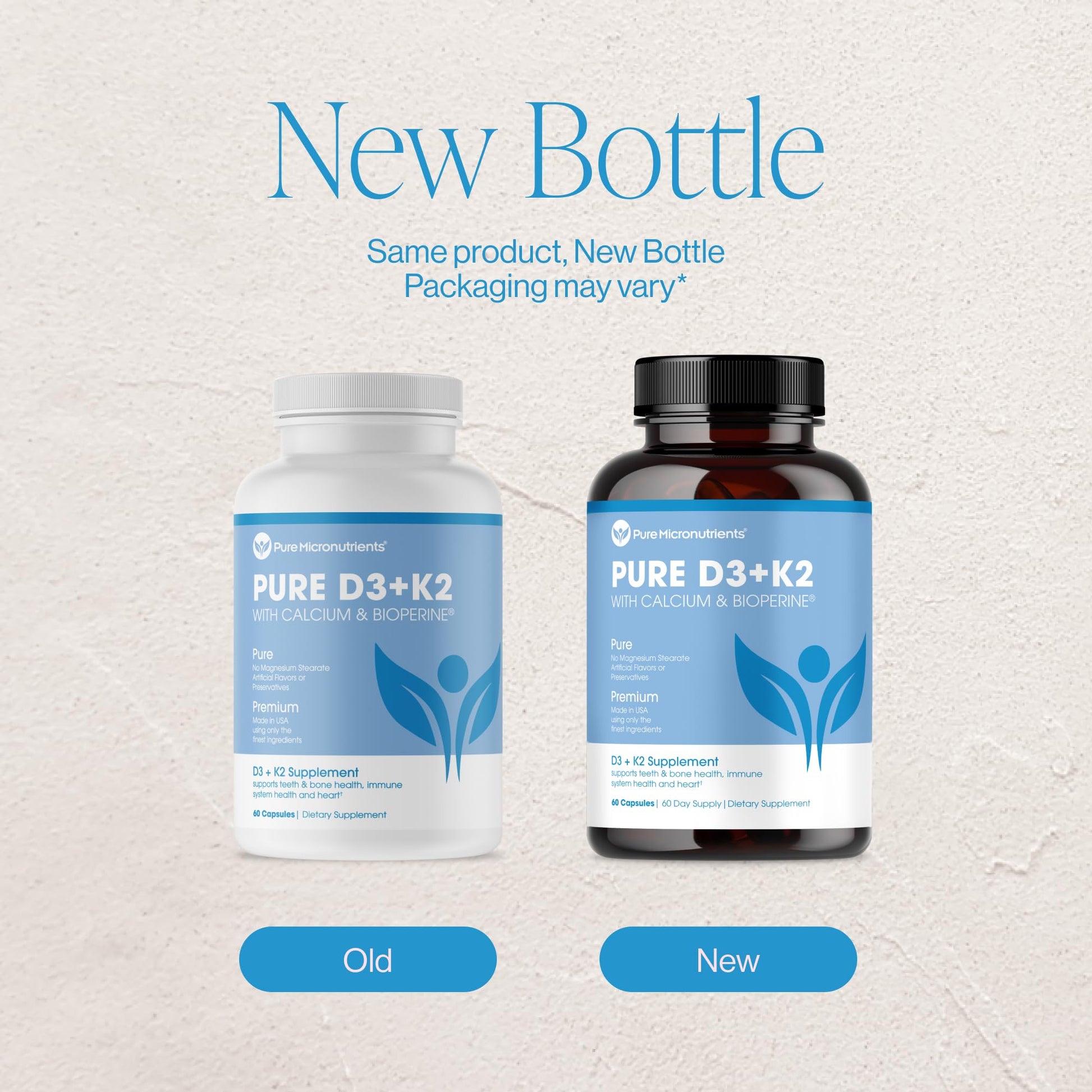 Instrucciones Pure Micronutrients Vitamina D3 K2