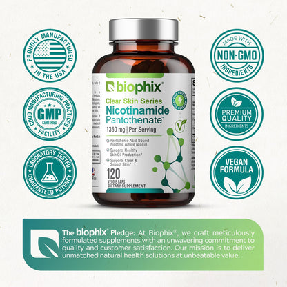 Instrucciones suplemento biophix B-3 piel clara