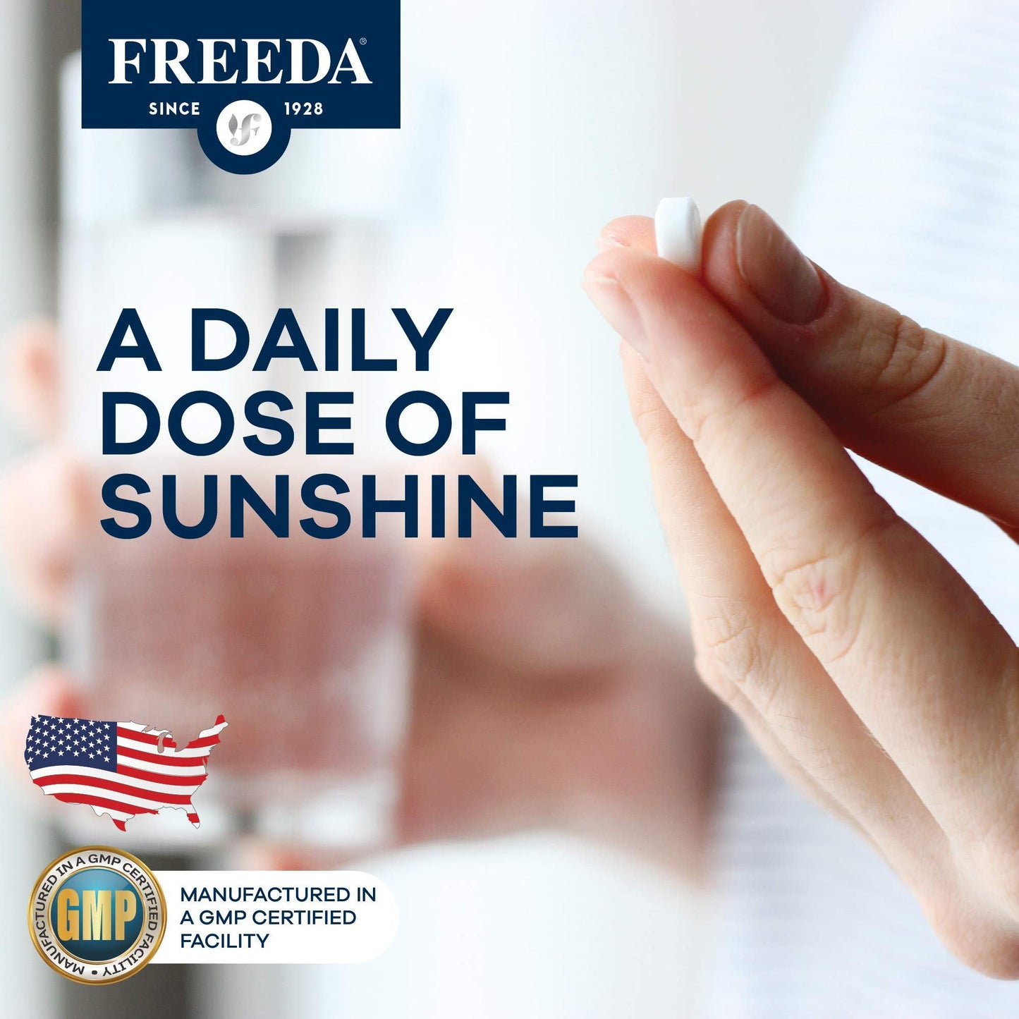 Instrucciones suplemento Freeda vitamina d3 1000 ui comprimidos