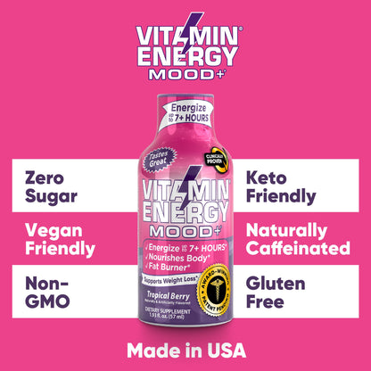 Instrucciones de uso y beneficios de Vitamin Energy Mood