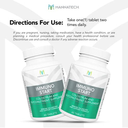Instrucciones de uso Mannatech ImmunoSTART