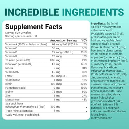 Instrucciones uso multivitaminas Dr. Berg para niños