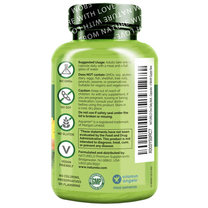 instrucciones de uso en botella de multivitaminas naturelo