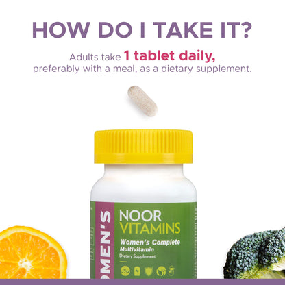 Instrucciones de uso de las multivitaminas Noor Vitamins