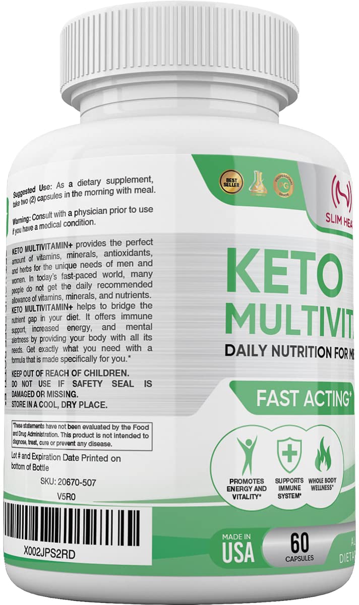 Instrucciones de uso del multivitamínico Keto