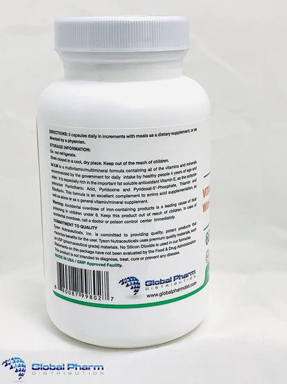 Instrucciones de uso del multivitamínico MVM.