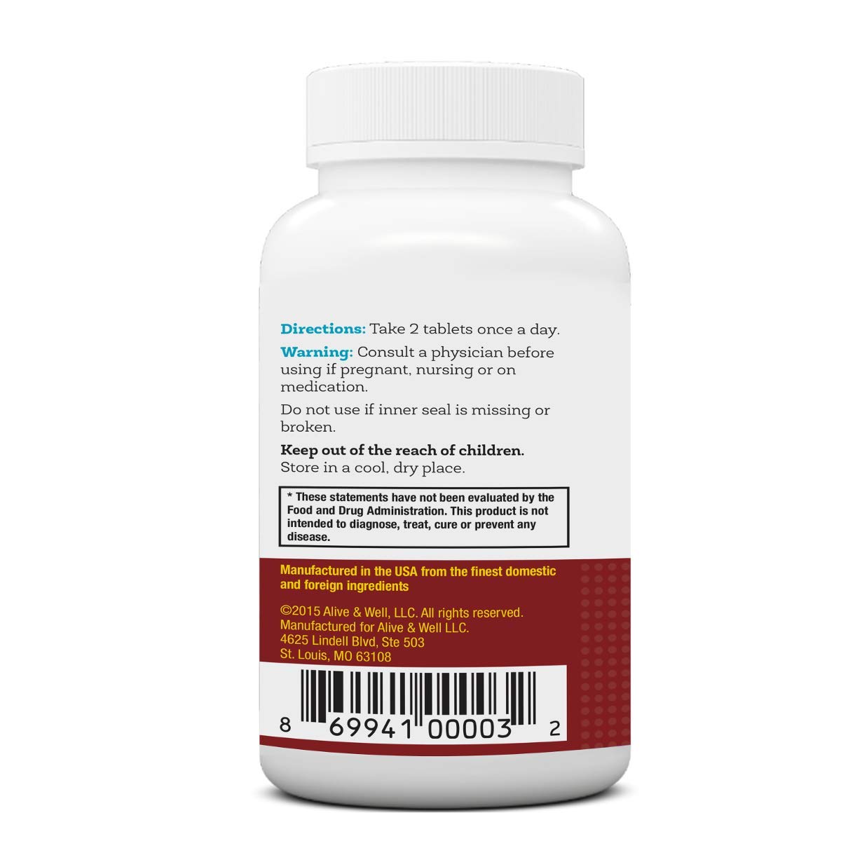 Instrucciones de uso del multivitamínico NeoVitin Women 50+