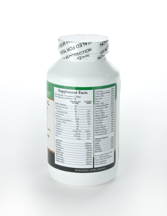 Instrucciones de uso Radiant Greens suplemento.