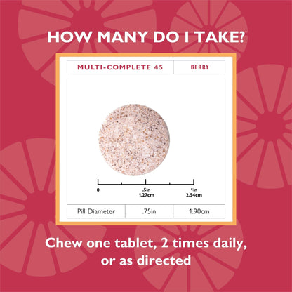 Instrucciones de uso para vitamina Celebrate Multi-Complete