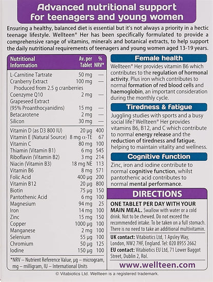 Instrucciones de uso para Wellteen Her en español