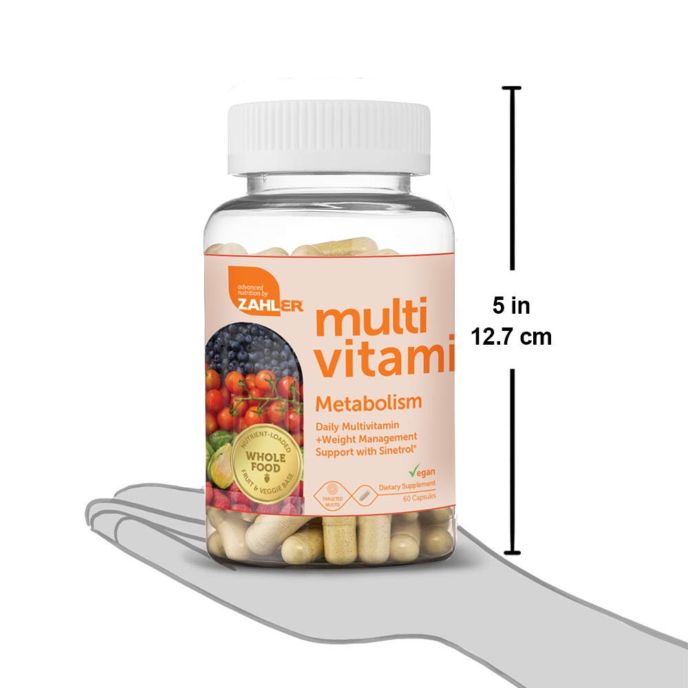 Instrucciones Zahler multivitamínico metabolismo