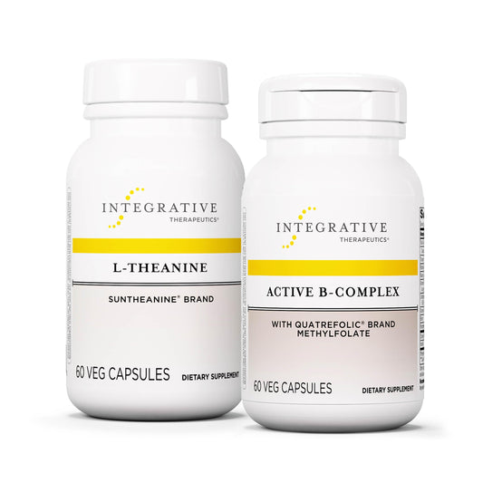Paquete Integrative Therapeutics Active B-Complex y L-Teanina 60 cápsulas