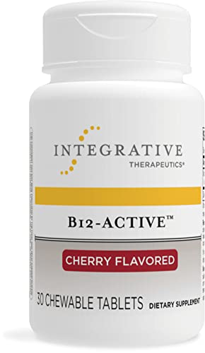 Integrative Therapeutics B12 metilcobalamina tabletas masticables sabor cereza