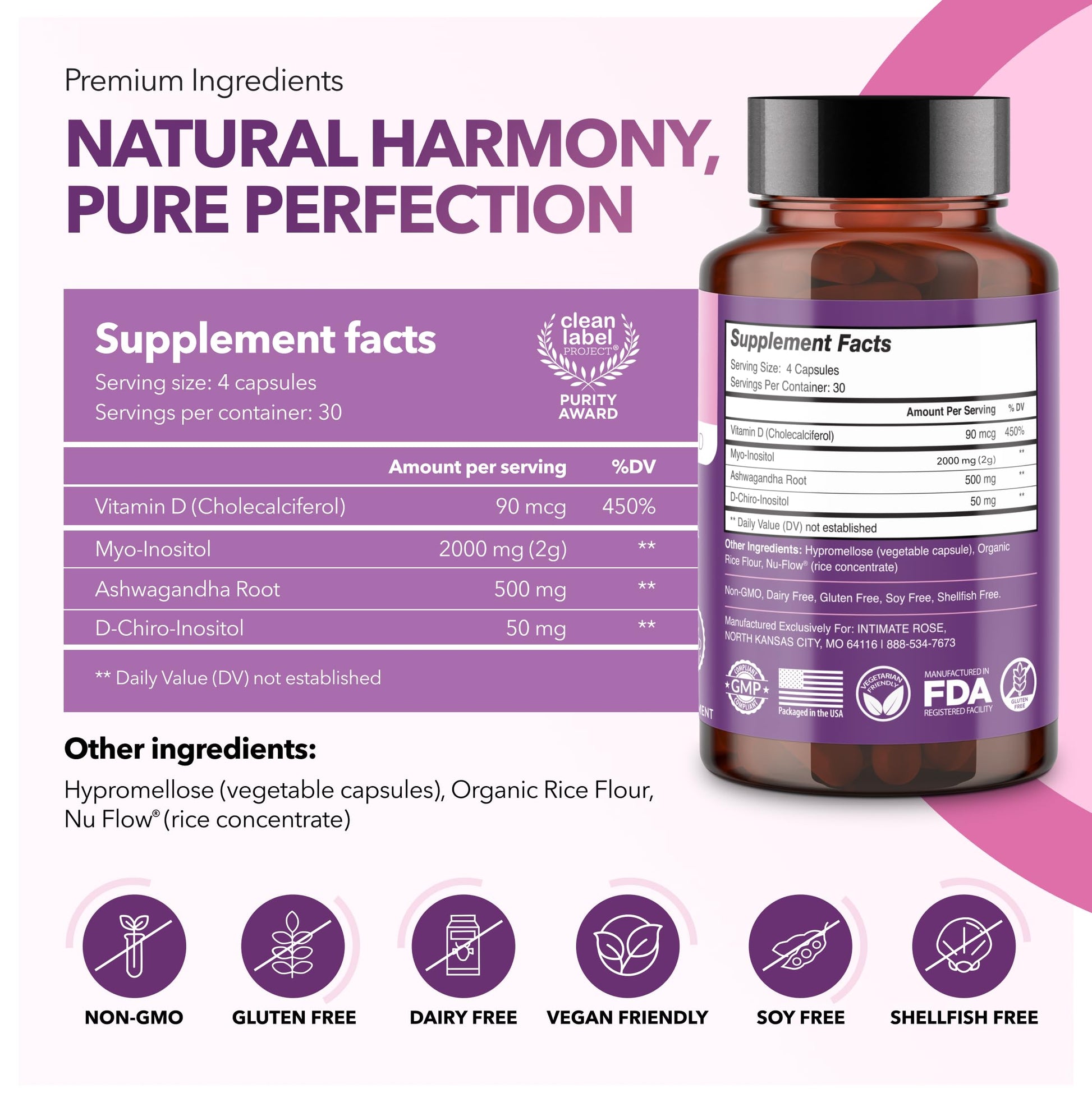 Intimate Rose apoyo bienestar vitalidad mujer