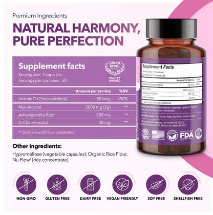 Intimate Rose apoyo bienestar vitalidad mujer