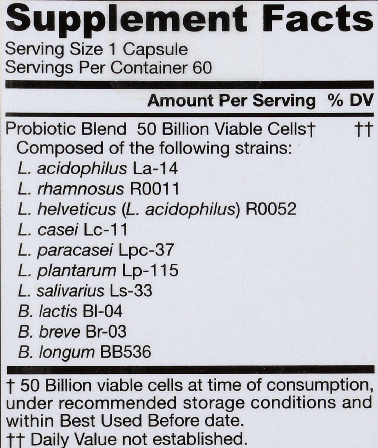 Jarrow Dophilus suplemento para flora intestinal