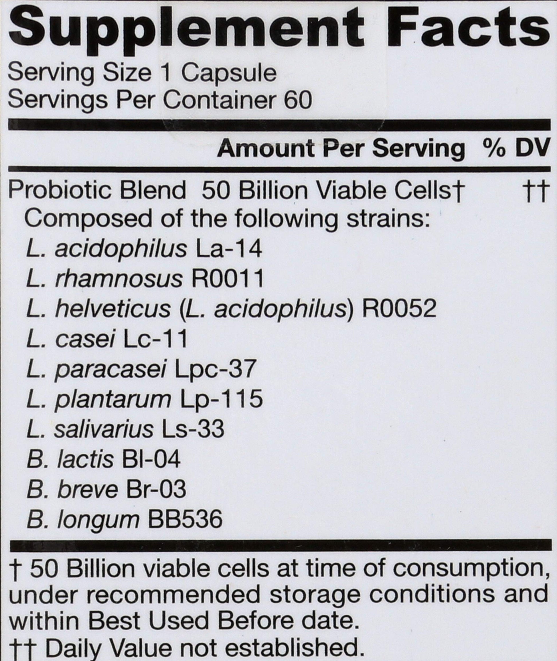 Jarrow Dophilus suplemento para flora intestinal