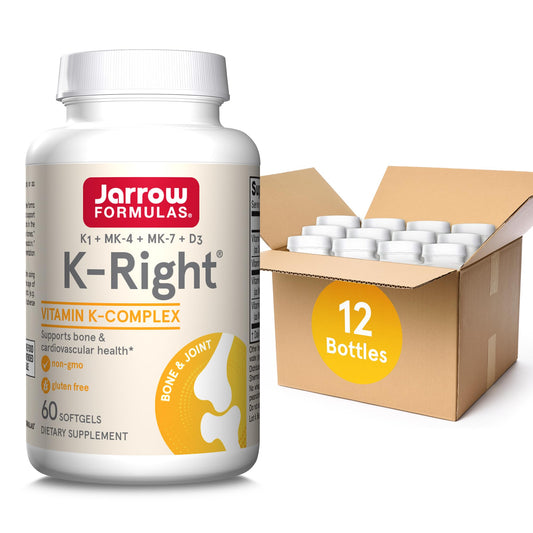 Jarrow Formulas K-Right suplemento vitamina k complejo 60 softgels