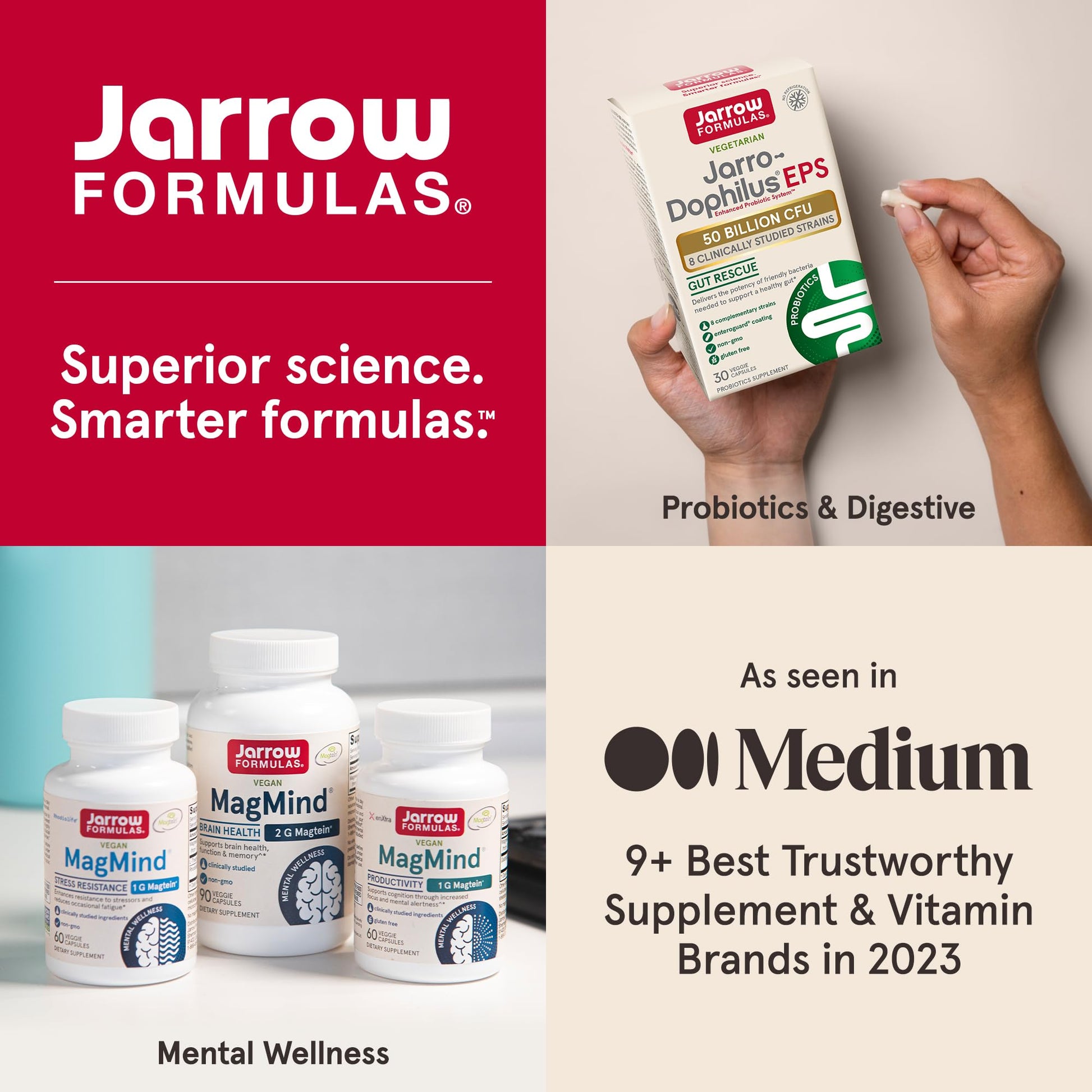 Jarrow Formulas Metil B12 500mcg masticable apoyo salud cerebral 12 pack
