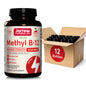 Jarrow Formulas Metil B-12 tabletas masticables sabor cereza