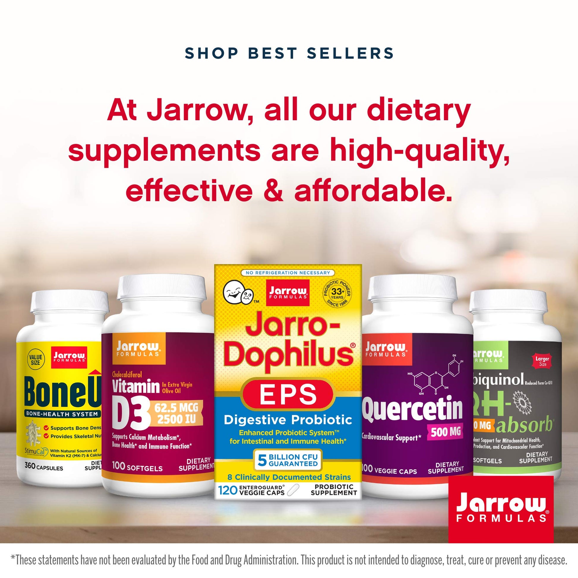 Jarrow Formulas suplemento vitamina d3 saludable paquete