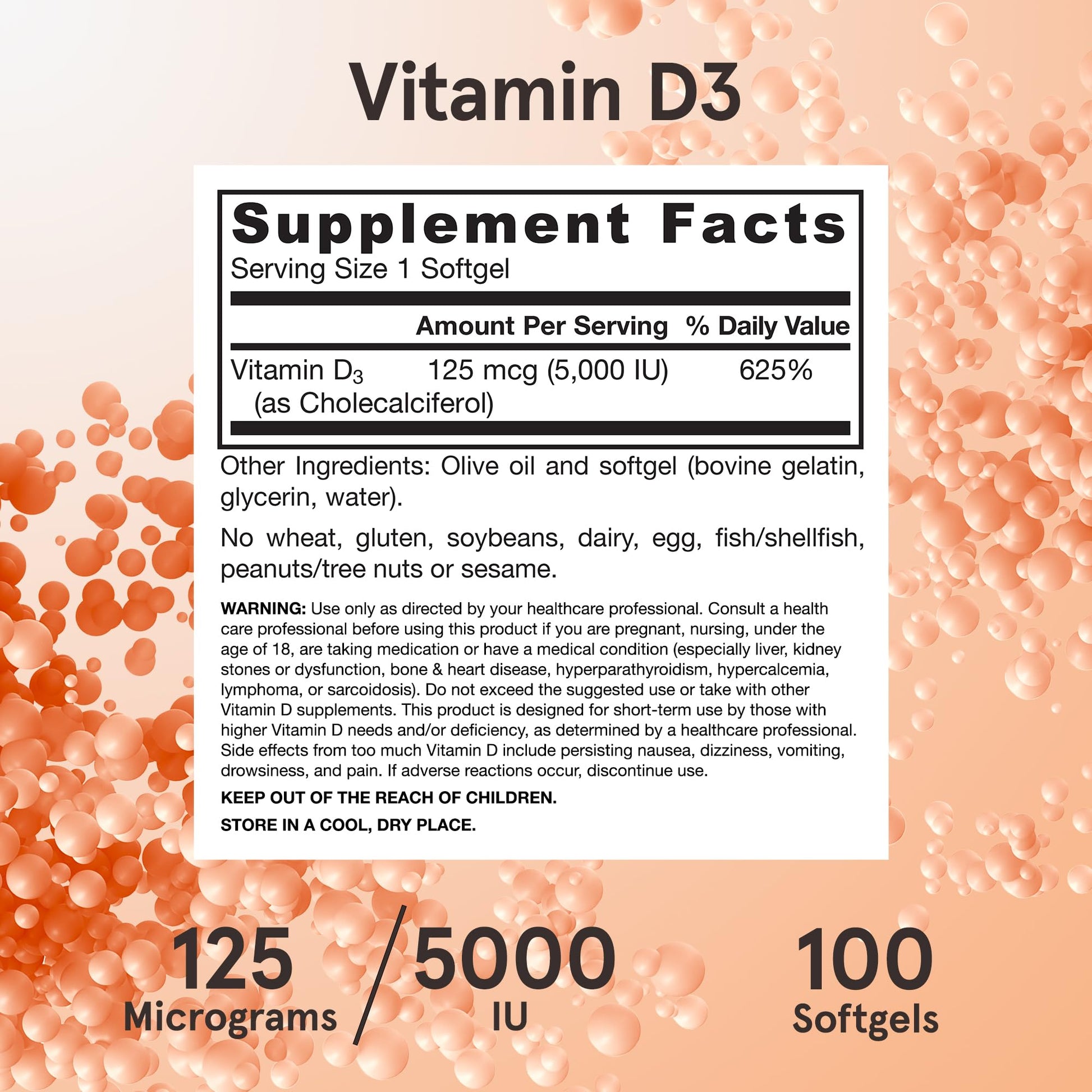 Jarrow formulas vitamina d3 support inmunologico y óseo