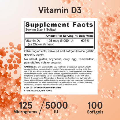 Jarrow formulas vitamina d3 support inmunologico y óseo