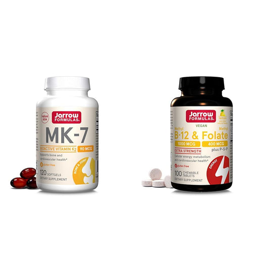 Jarrow MK7 vitamina K2 suplemento para salud ósea 120 softgels