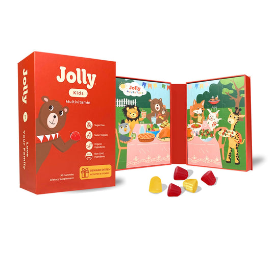 Jolly Adventure vitaminas niños fortalecer lazos familiares