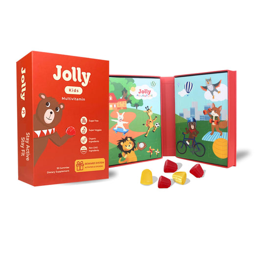 Jolly Adventure vitaminas niños paquete rojo 30 unidades