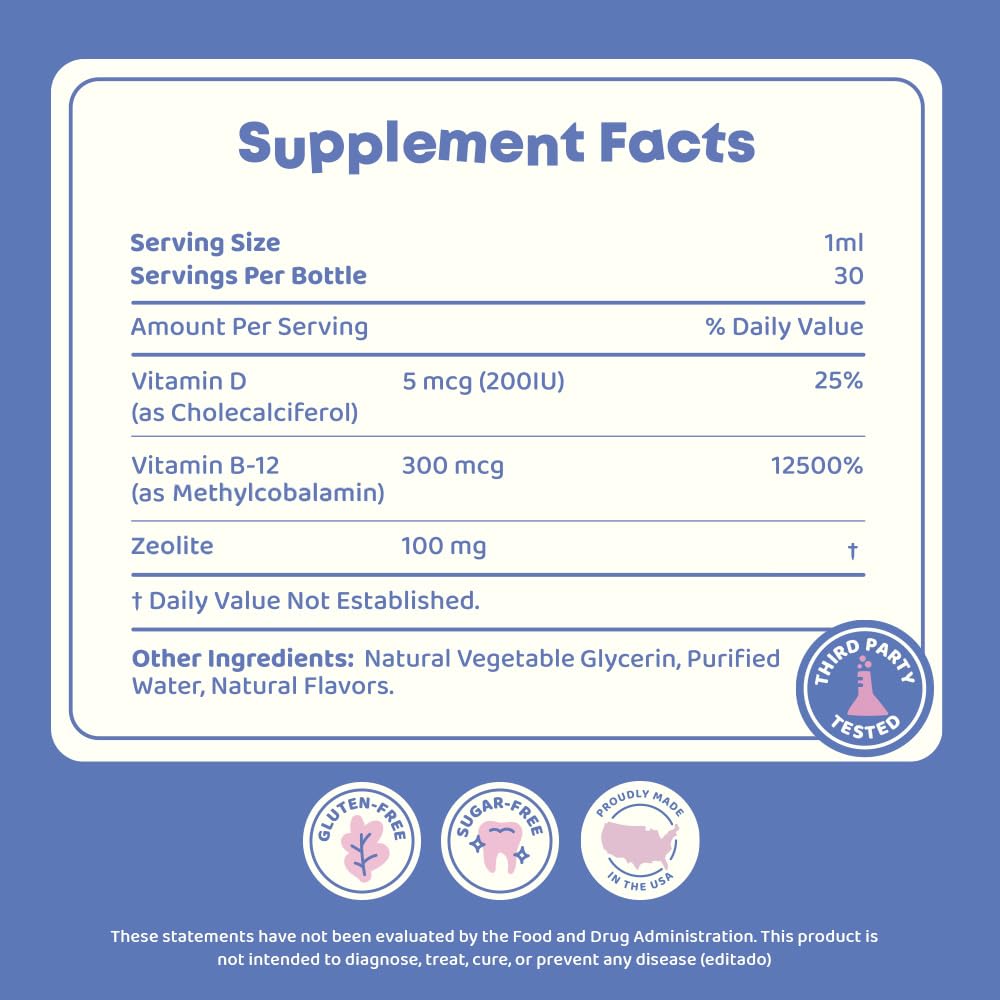 Uso diario recomendado con gotero