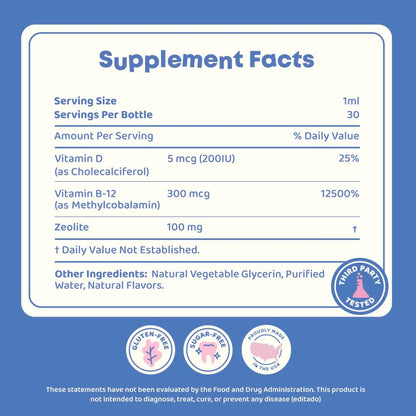 Uso diario recomendado con gotero