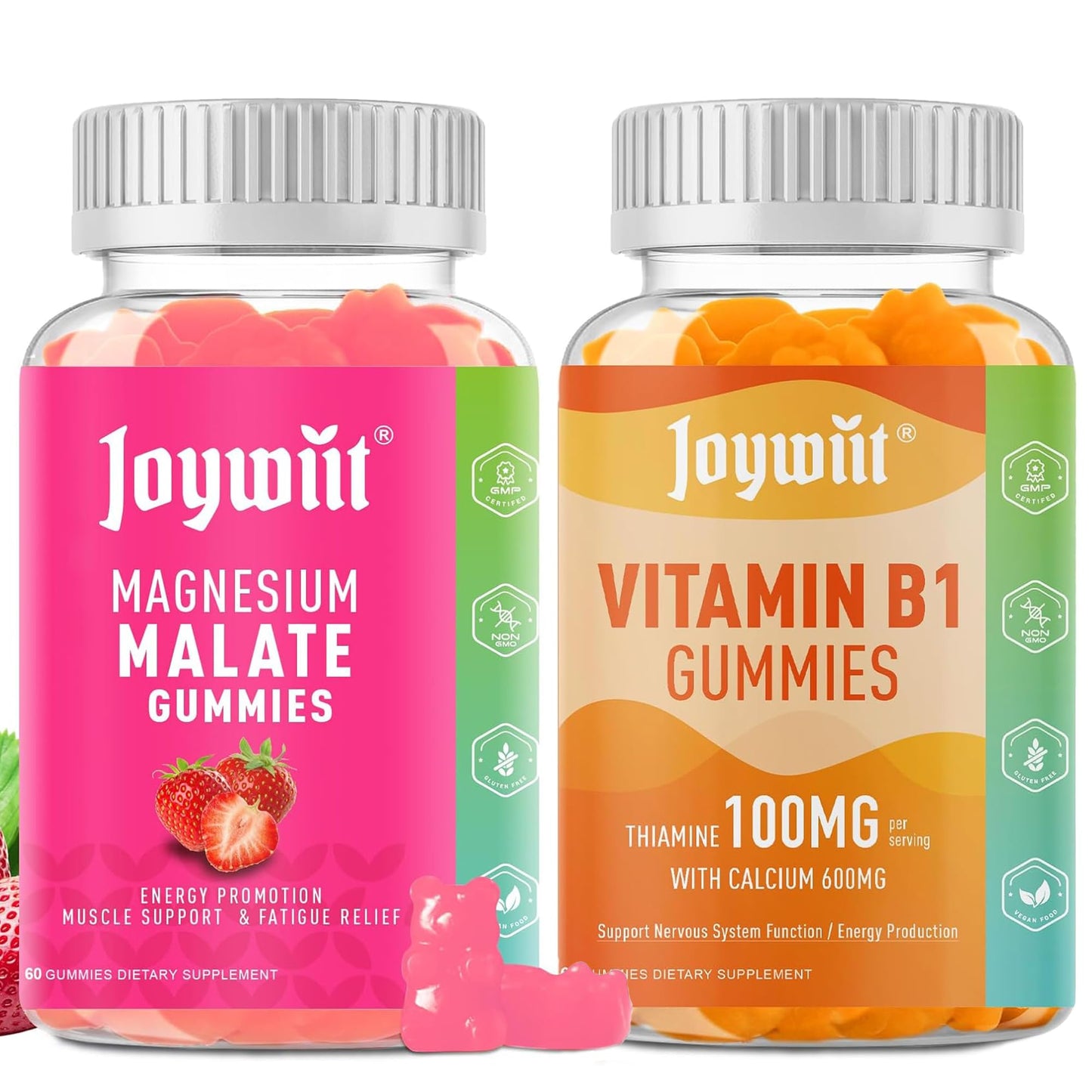 Gominolas Joywiit malato de magnesio y vitamina B1