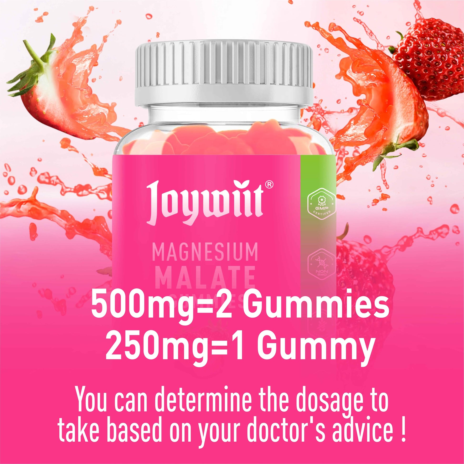 Gominolas coloridas Joywiit magnesio y vitamina B1