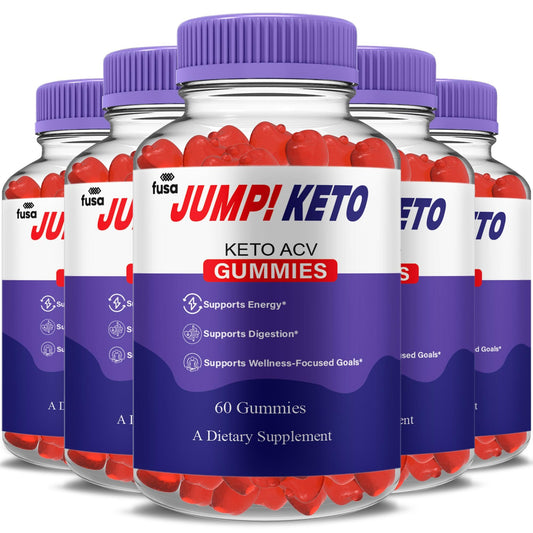 Paquete de 5 Jump Keto Gomitas ACV multivitamínico