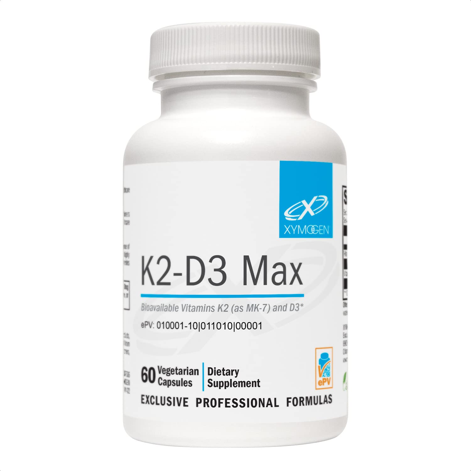 botella k2-d3 max 60 cápsulas