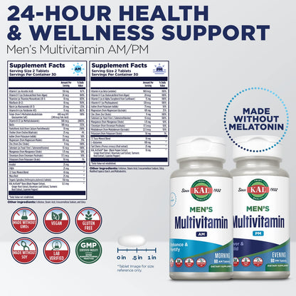 KAL multivitamínico 120 tabletas
