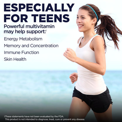 Multivitamínico para adolescentes de KAL en soporte de memoria