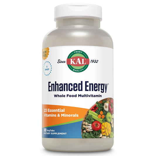 KAL multivitamínico Enhanced Energy con antioxidantes