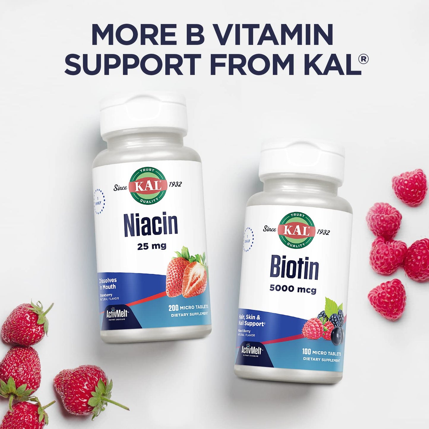 KAL vitamina B12 micro tabletas disolución rápida