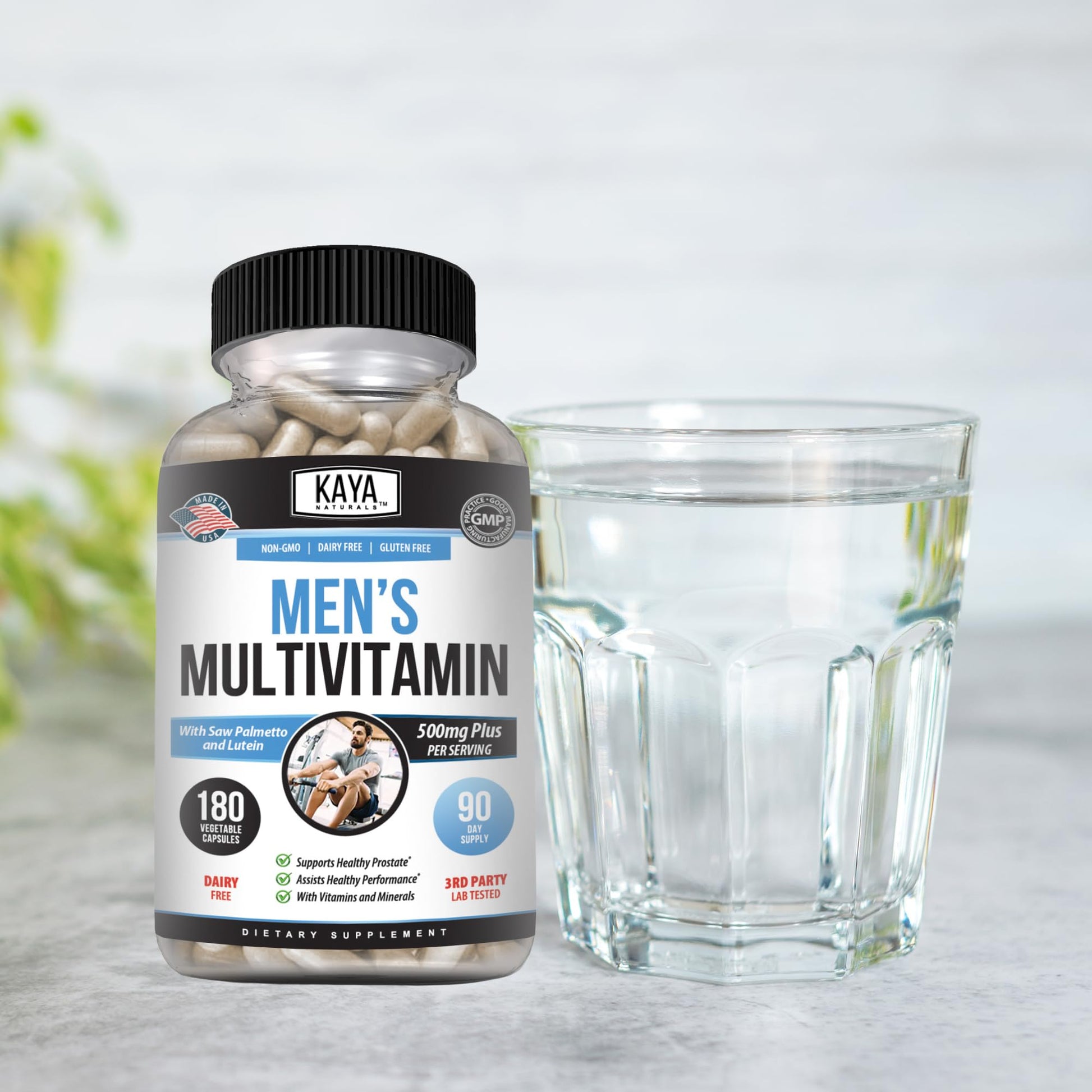 Kaya Naturals Multivitamínico Masculino con Minerales y Vitaminas