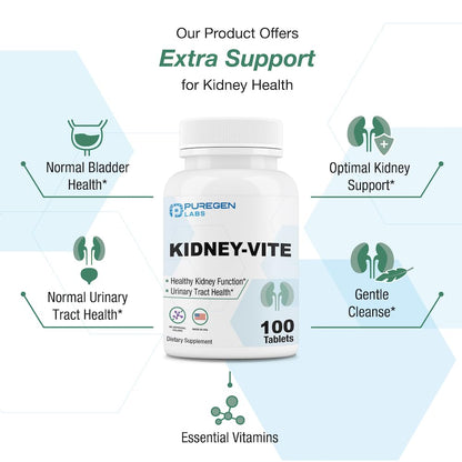 Kidney-Vite para salud urinaria