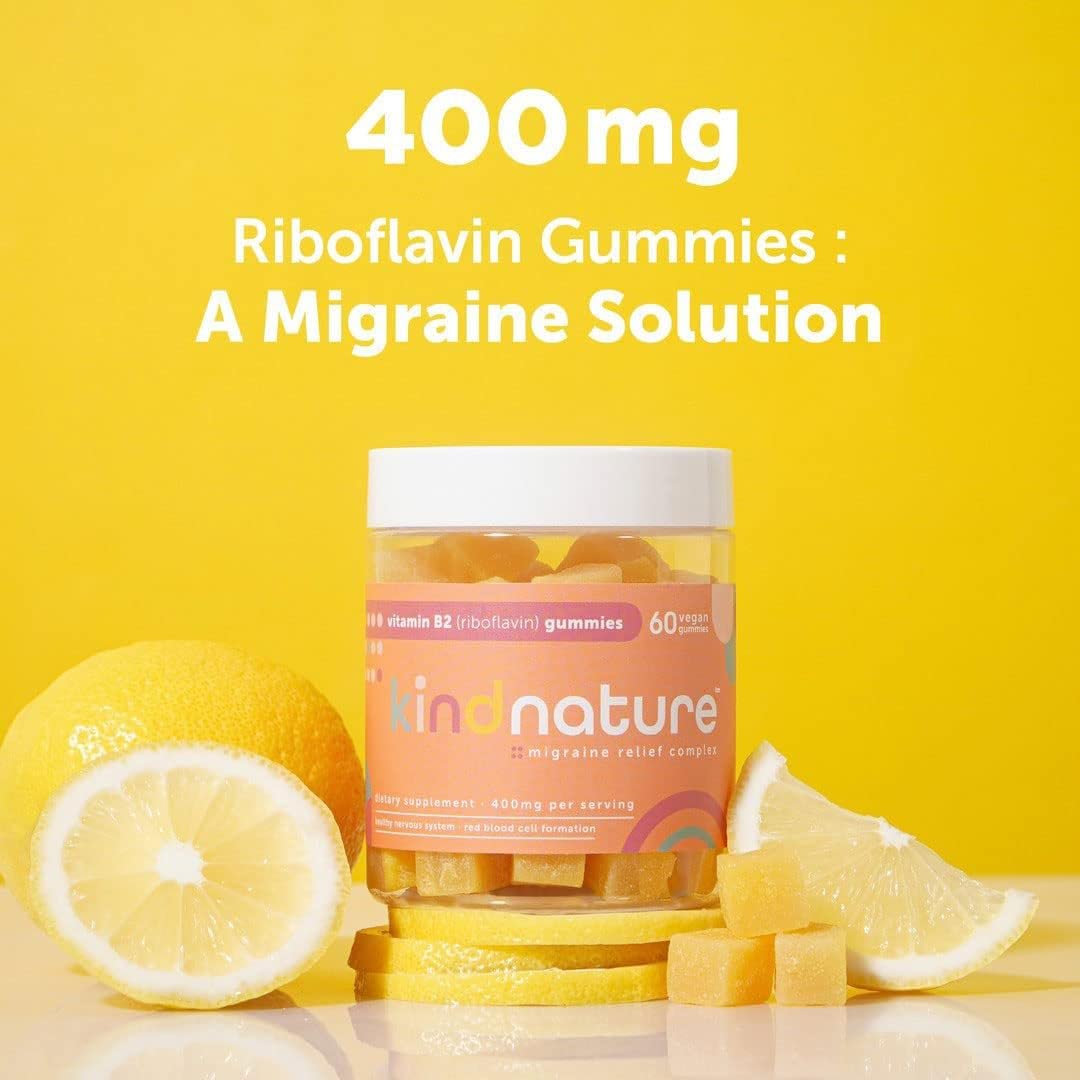 Kind Nature frasco gomitas Myo-Inositol y Vitamina B2