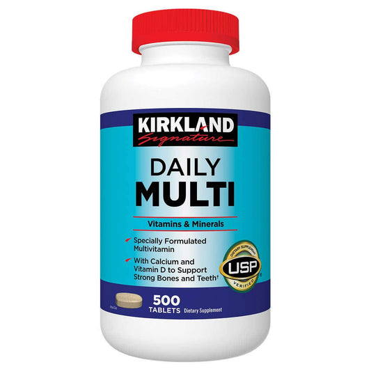 Kirkland Signature multivitamínico diario 500 tabletas